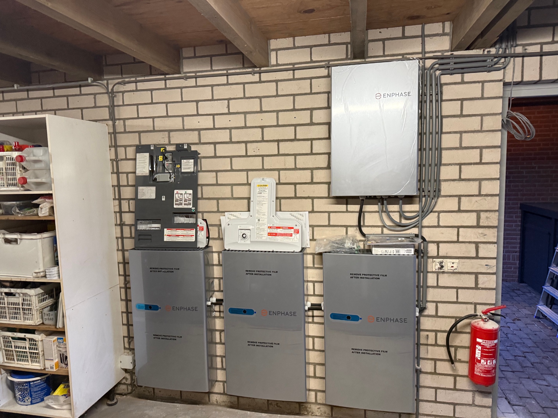 Enphase IQ Battery setup — Oss